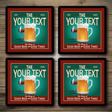Load image into Gallery viewer, Personalised Bar Mats | Drip Mats | Custom Bar Runners | Firkin Pub