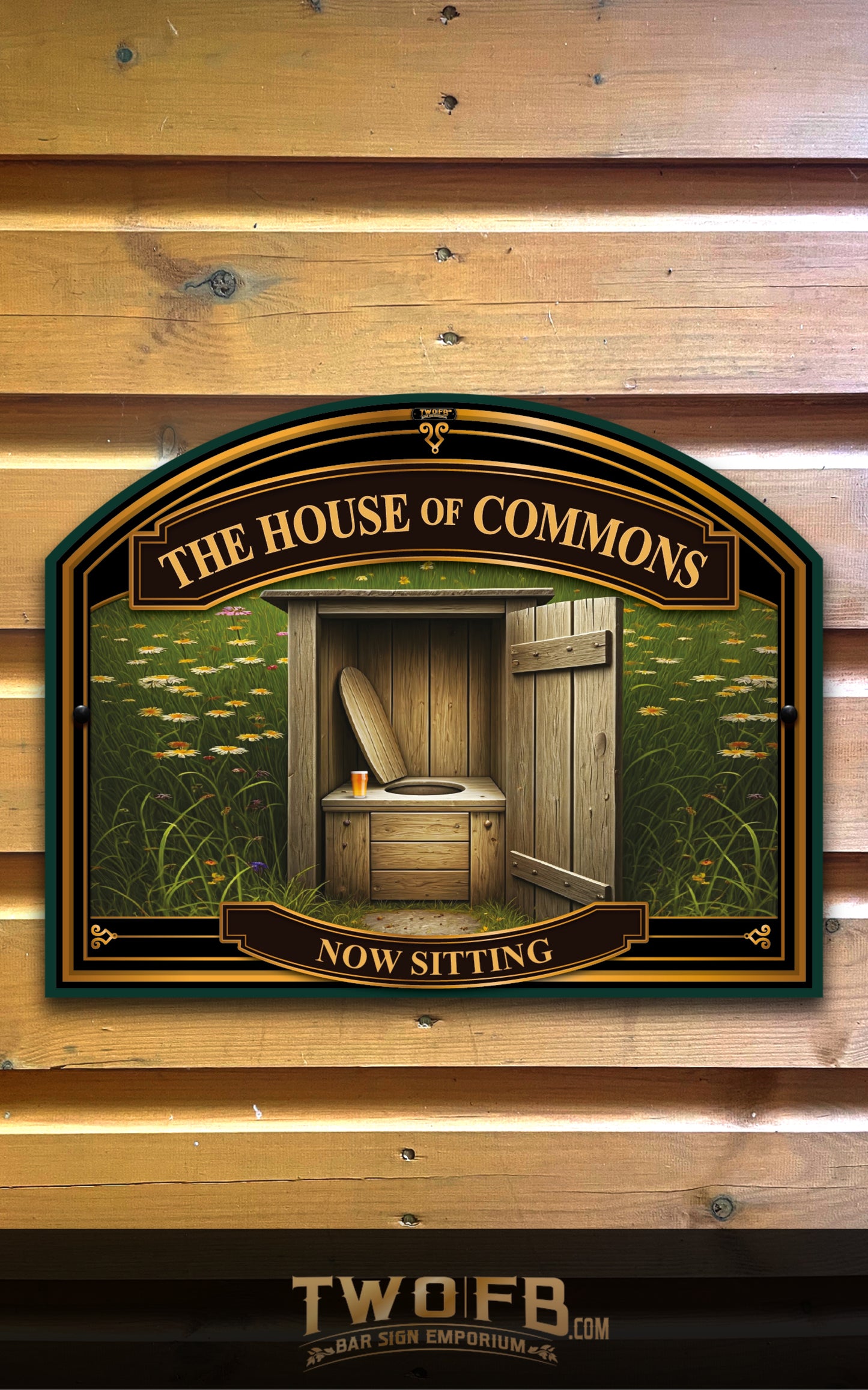 House of Commons | Personalised Pub Sign | Country Style Signs