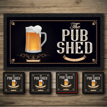 Load image into Gallery viewer, Pub Sign/Pub/Home bar sign/Pub sign for outside/Custom pub sign/Home Bar/Pub Décor/Personalised Metal/Custom Bar signs/Barsigns UK/ Man Cave/ Bar/ Bar Runner/ Beer Mats/ Hanging pub sign/ Custom sign/ Garden Signs/Pub signs