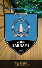 Load image into Gallery viewer, Custom bar sign, hanging pub sign, Bar sign, pub sign, Personalised bar sign, Funny bar sign, home bar signs uk, bar signs uk, bar signs.co.uk, custom pub sign uk, pub sign design, outdoor bar signs