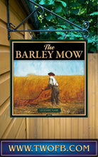 Load image into Gallery viewer, Barley MOW, Custom bar sign, hanging pub sign, Bar sign, pub sign, Personalised bar sign, Funny bar sign, home bar signs uk, bar signs uk, bar signs.co.uk, custom pub sign uk, pub sign design, outdoor bar signs