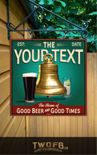 Load image into Gallery viewer, Bell End | Vintage Bar Sign | Pub Signs | funny bar sign | Hanging Signs | Bar Sign