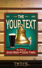 Load image into Gallery viewer, Bell End | Vintage Bar Sign | Pub Signs | funny bar sign | Hanging Signs | Bar Sign