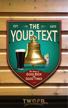 Load image into Gallery viewer, Bell End | Vintage Bar Sign | Pub Signs | funny bar sign | Hanging Signs | Bar Sign