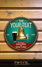 Load image into Gallery viewer, Bell End | Vintage Bar Sign | Pub Signs | funny bar sign | Hanging Signs | Bar Sign
