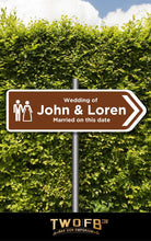 Charger l'image dans la galerie, Wedding sign, Event, Corporate, Exhibition hanging pub sign, Bar sign, pub sign, Personalised bar sign, Funny bar sign, home bar signs uk, bar signs uk, bar signs.co.uk, custom pub sign uk, pub sign design, outdoor bar signs
