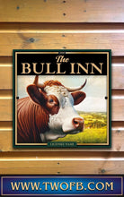 Load image into Gallery viewer, Bull Inn | Personalised Pub Sign | Country Style Pub Signs