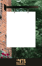 Load image into Gallery viewer, Commercial Shop sign bracket - Excludes Sign panel