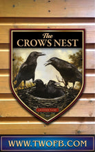 Charger l'image dans la galerie, Crows Nest, Custom bar sign, hanging pub sign, Bar sign, pub sign, Personalised bar sign, Funny bar sign, home bar signs uk, bar signs uk, bar signs.co.uk, custom pub sign uk, pub sign design, outdoor bar signs