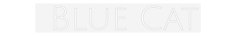 Custom Neon: Blue Cat