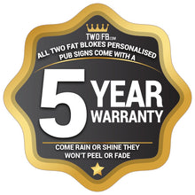 Load image into Gallery viewer, Cock & Balls/Pub Sign/Bar Sign/Home bar sign/Pub sign for outside/Custom pub sign/Home Bar/Pub Décor/Military Bar Signs/Custom Bar signs/Barsigns UK/ Man Cave/ Mess Sign/ Bar Runner/ Beer Mats/ Hanging pub sign/ Custom sign/ Garden Signs/Pub signs