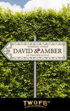 Load image into Gallery viewer, Wedding sign, Event, Corporate, Exhibition hanging pub sign, Bar sign, pub sign, Personalised bar sign, Funny bar sign, home bar signs uk, bar signs uk, bar signs.co.uk, custom pub sign uk, pub sign design, outdoor bar signs