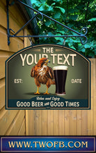 Load image into Gallery viewer, Hawk Inn | Personalised Bar Sign | Vintage Pub Signs