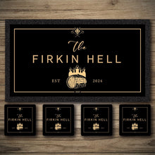 Load image into Gallery viewer, Pub Sign/Pub/Home bar sign/Pub sign for outside/Custom pub sign/Home Bar/Pub Décor/Personalised Metal/Custom Bar signs/Barsigns UK/ Man Cave/ Bar/ Bar Runner/ Beer Mats/ Hanging pub sign/ Custom sign/ Garden Signs/Pub signs