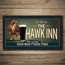 Load image into Gallery viewer, Personalised Bar Mats | Drip Mats | Custom Bar Runners | Hawk Inn