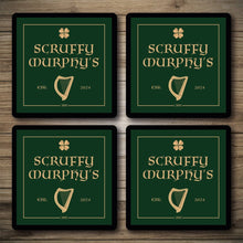Load image into Gallery viewer, Irish Bar runners, Irish beer mats, Pub Sign/Pub/Home bar sign/Pub sign for outside/Custom pub sign/Home Bar/Pub Décor/Personalised Metal/Custom Bar signs/Barsigns UK/ Man Cave/ Bar/ Bar Runner/ Beer Mats/ Hanging pub sign/ Custom sign/ Garden Signs/Pub signs