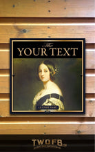 Load image into Gallery viewer, Queen Vic Pub Sign/Pub/Home bar sign/Pub sign for outside/Custom pub sign/Home Bar/Pub DƩcor
