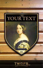 Load image into Gallery viewer, Queen Vic Pub Sign/Pub/Home bar sign/Pub sign for outside/Custom pub sign/Home Bar/Pub DƩcor