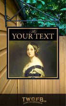 Load image into Gallery viewer, Queen Vic Pub Sign/Pub/Home bar sign/Pub sign for outside/Custom pub sign/Home Bar/Pub DƩcor