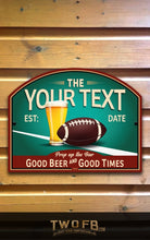 Load image into Gallery viewer, Vintage Bar Sign | Pub Signs | funny bar sign |  Hanging Signs | sports bar sign