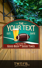 Load image into Gallery viewer, Vintage Bar Sign | Pub Signs | funny bar sign |  Hanging Signs | sports bar sign
