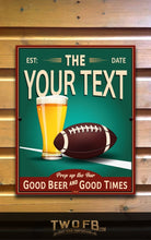 Load image into Gallery viewer, Vintage Bar Sign | Pub Signs | funny bar sign |  Hanging Signs | sports bar sign