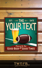 Load image into Gallery viewer, Vintage Bar Sign | Pub Signs | funny bar sign |  Hanging Signs | sports bar sign