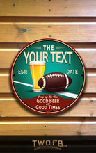 Load image into Gallery viewer, Vintage Bar Sign | Pub Signs | funny bar sign |  Hanging Signs | sports bar sign