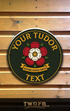 Load image into Gallery viewer, Yorkshire Rose, Custom bar sign, hanging pub sign, Bar sign, pub sign, Personalised bar sign, Funny bar sign, home bar signs uk, bar signs uk, bar signs.co.uk, custom pub sign uk, pub sign design, outdoor bar signs
