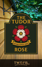 Load image into Gallery viewer, Yorkshire Rose, Custom bar sign, hanging pub sign, Bar sign, pub sign, Personalised bar sign, Funny bar sign, home bar signs uk, bar signs uk, bar signs.co.uk, custom pub sign uk, pub sign design, outdoor bar signs