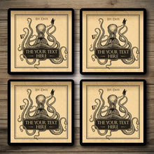 Load image into Gallery viewer, Personalised Bar Mats | Drip Mats | Custom Bar Runners | Kraken