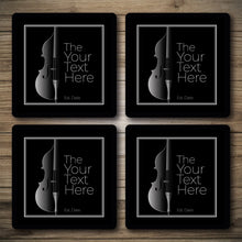 Load image into Gallery viewer, Personalised Bar Mats | Drip Mats | Custom Bar Runners | Bass Note