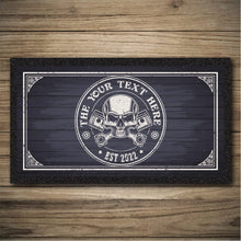 Load image into Gallery viewer, Personalised Bar Mats | Drip Mats | Custom Bar Runners | Bikers Rest