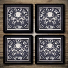 Load image into Gallery viewer, Personalised Bar Mats | Drip Mats | Custom Bar Runners | Bikers Rest