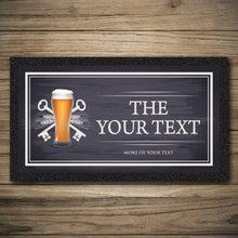 Load image into Gallery viewer, Personalised Bar Mats | Drip Mats | Custom Bar Runners | Lock In