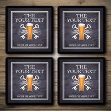 Load image into Gallery viewer, Personalised Bar Mats | Drip Mats | Custom Bar Runners | Lock In