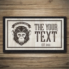 Load image into Gallery viewer, Personalised Bar Mats | Drip Mats | Custom Bar Runners | Monkey Bar