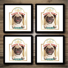 Load image into Gallery viewer, Personalised Bar Mats | Drip Mats | Custom Bar Runners | Pug Pub