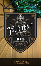 Load image into Gallery viewer, Whiskey Bar Sign/Pub Sign/Bar Sign/Home bar sign/Pub sign for outside/Custom pub sign/Home Bar/Pub DƩcor/Military Bar Signs/Custom Bar signs/Barsigns UK/ Man Cave/ Mess Sign/ Bar Runner/ Beer Mats/ Hanging pub sign/ Custom sign/ Garden Signs/Pub signs