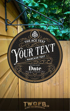 Load image into Gallery viewer, Whiskey Bar Sign/Pub Sign/Bar Sign/Home bar sign/Pub sign for outside/Custom pub sign/Home Bar/Pub DƩcor/Military Bar Signs/Custom Bar signs/Barsigns UK/ Man Cave/ Mess Sign/ Bar Runner/ Beer Mats/ Hanging pub sign/ Custom sign/ Garden Signs/Pub signs