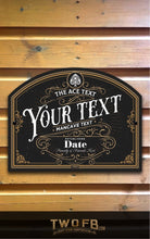 Load image into Gallery viewer, Whiskey Bar Sign/Pub Sign/Bar Sign/Home bar sign/Pub sign for outside/Custom pub sign/Home Bar/Pub DƩcor/Military Bar Signs/Custom Bar signs/Barsigns UK/ Man Cave/ Mess Sign/ Bar Runner/ Beer Mats/ Hanging pub sign/ Custom sign/ Garden Signs/Pub signs