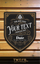 Load image into Gallery viewer, Whiskey Bar Sign/Pub Sign/Bar Sign/Home bar sign/Pub sign for outside/Custom pub sign/Home Bar/Pub DƩcor/Military Bar Signs/Custom Bar signs/Barsigns UK/ Man Cave/ Mess Sign/ Bar Runner/ Beer Mats/ Hanging pub sign/ Custom sign/ Garden Signs/Pub signs