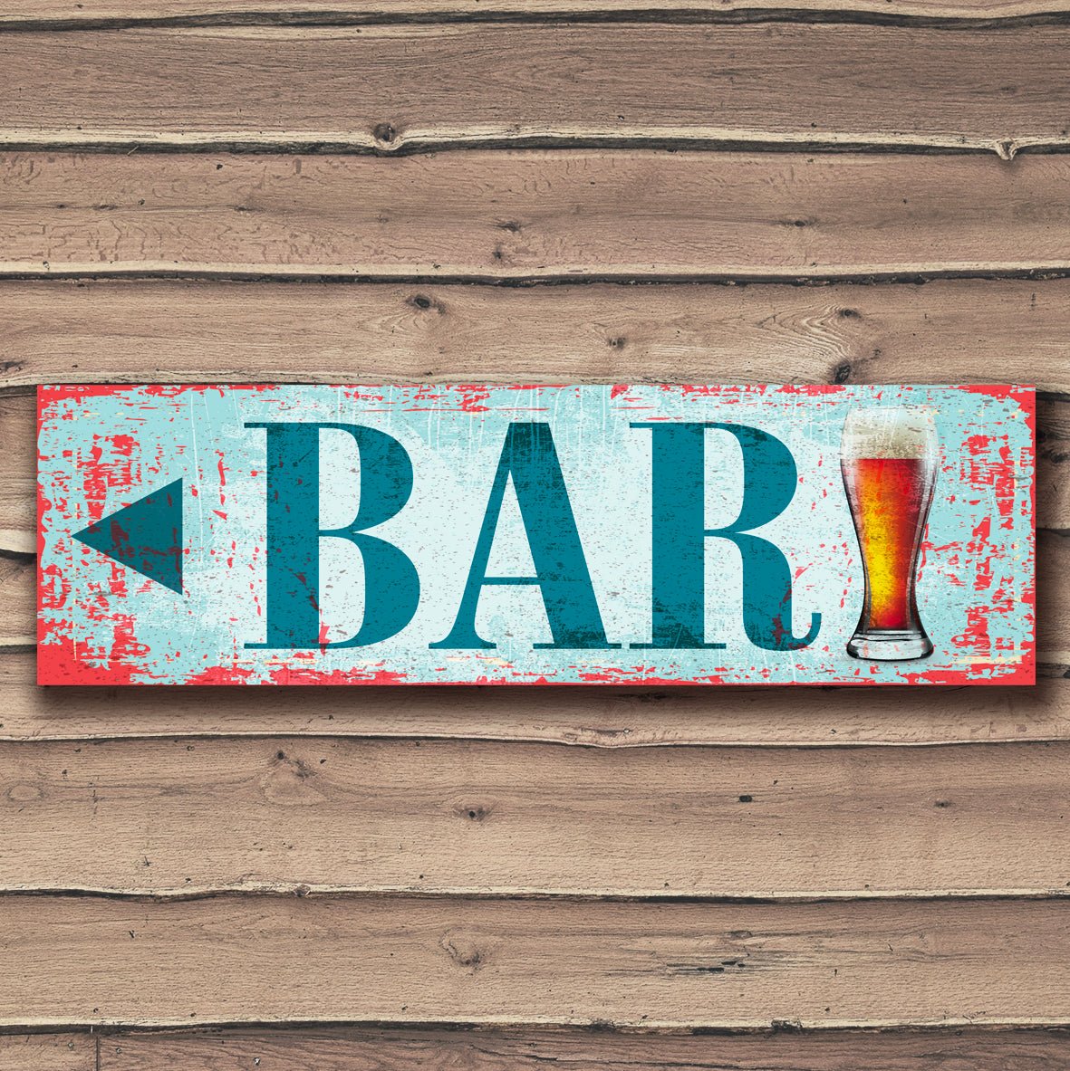 Arrow Bar Sign Rust Style Custom Signs from Twofb.com signs for bars