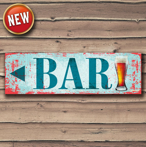Arrow Bar Sign Rust Style Custom Signs from Twofb.com signs for bars