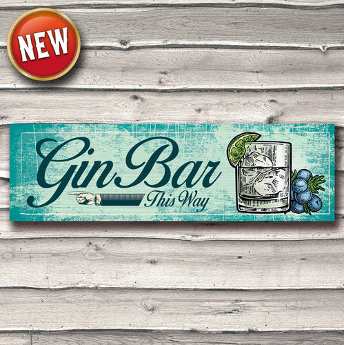 Arrow Gin Bar Sign Custom Signs from Twofb.com signs for bars