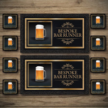 Load image into Gallery viewer, *Artwork | Personalised Bar Mats | Custom Bar Runners