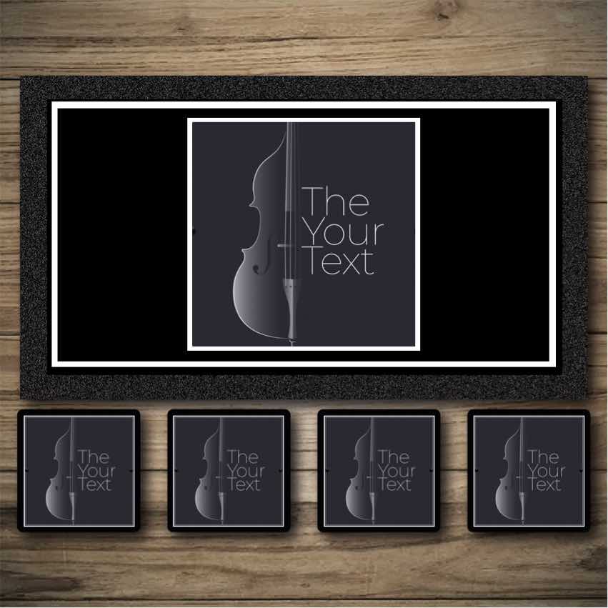 Bass Note | Personalised Bar Sign | Custom Bar Signs