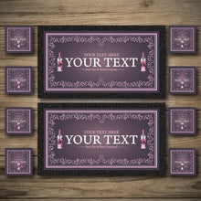 Load image into Gallery viewer, Personalised Bar Mats | Drip Mats | Custom Bar Runners | Best Gin Bar