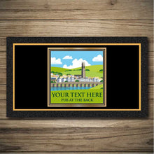 Load image into Gallery viewer, Personalised Bar Mats | Drip Mats | Custom Bar Runners | Bridge Pub