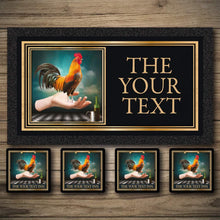 Load image into Gallery viewer, Personalised Bar Mats | Drip Mats | Custom Bar Runners |Cock in Hand